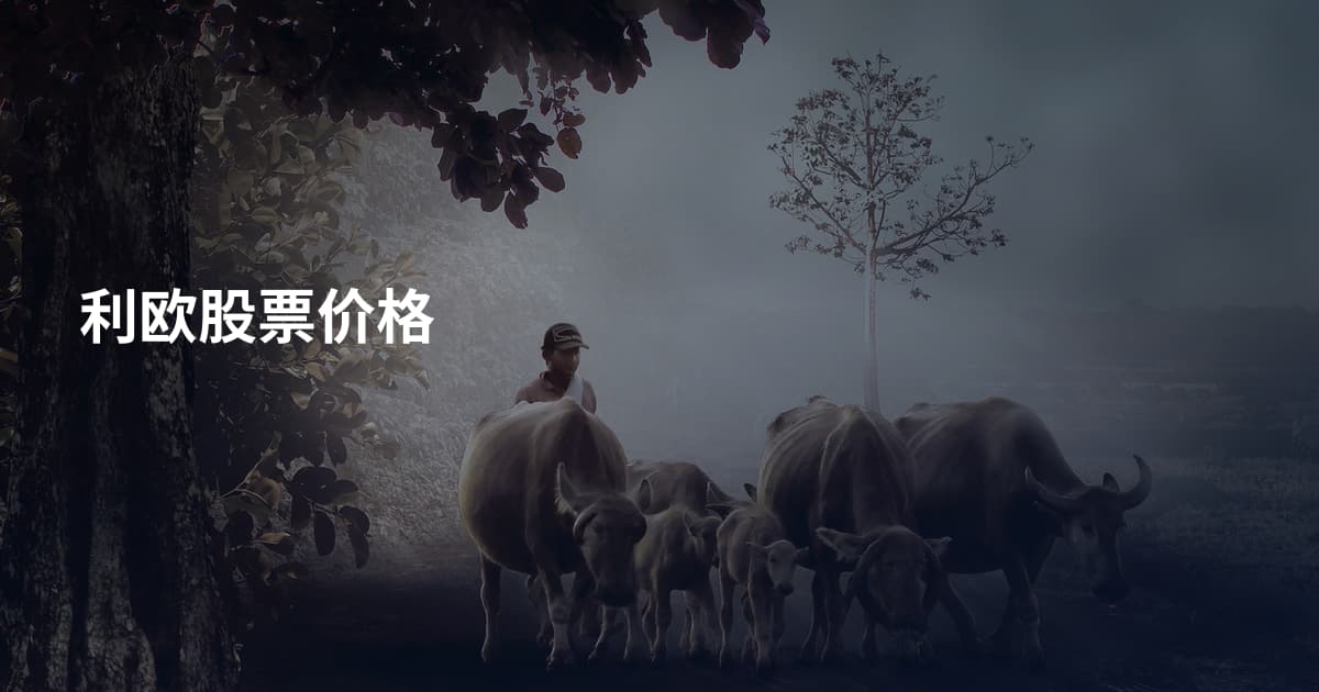 利欧股票价格