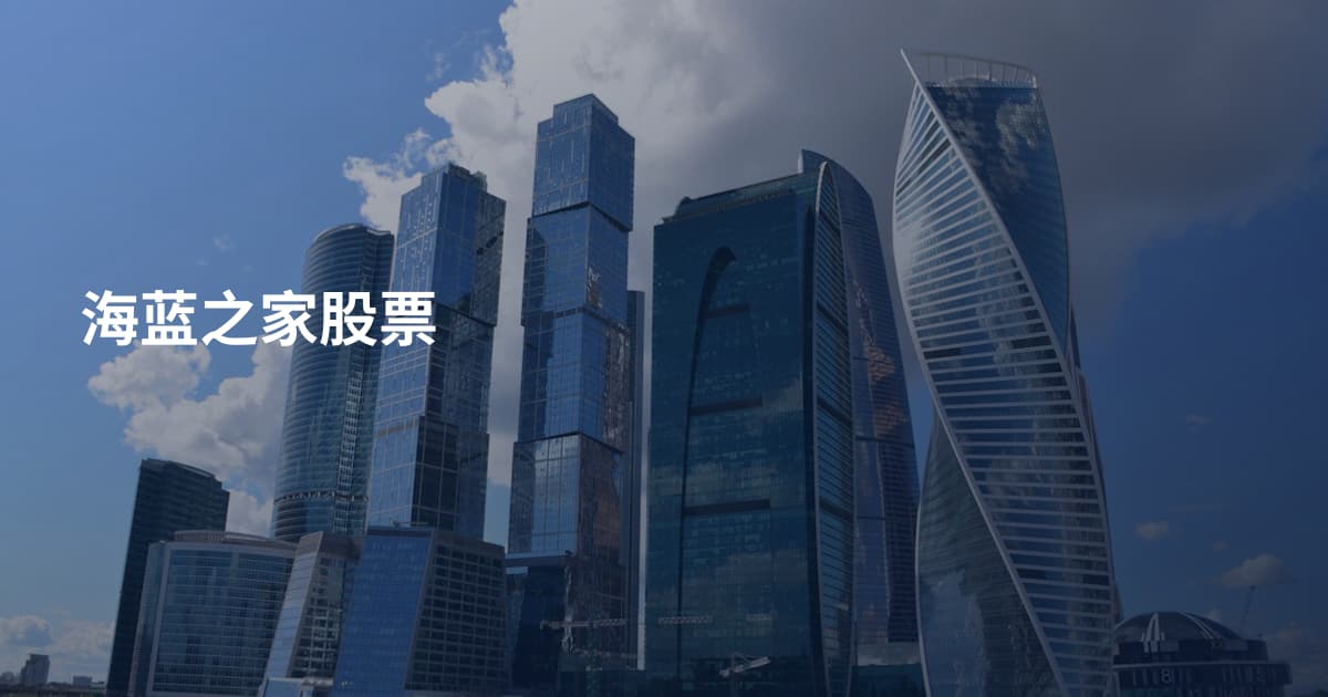 海蓝之家股票