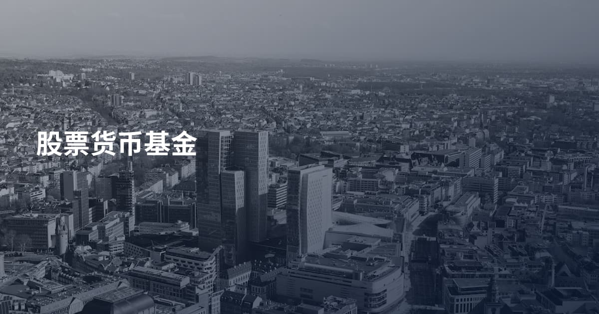 股票货币基金