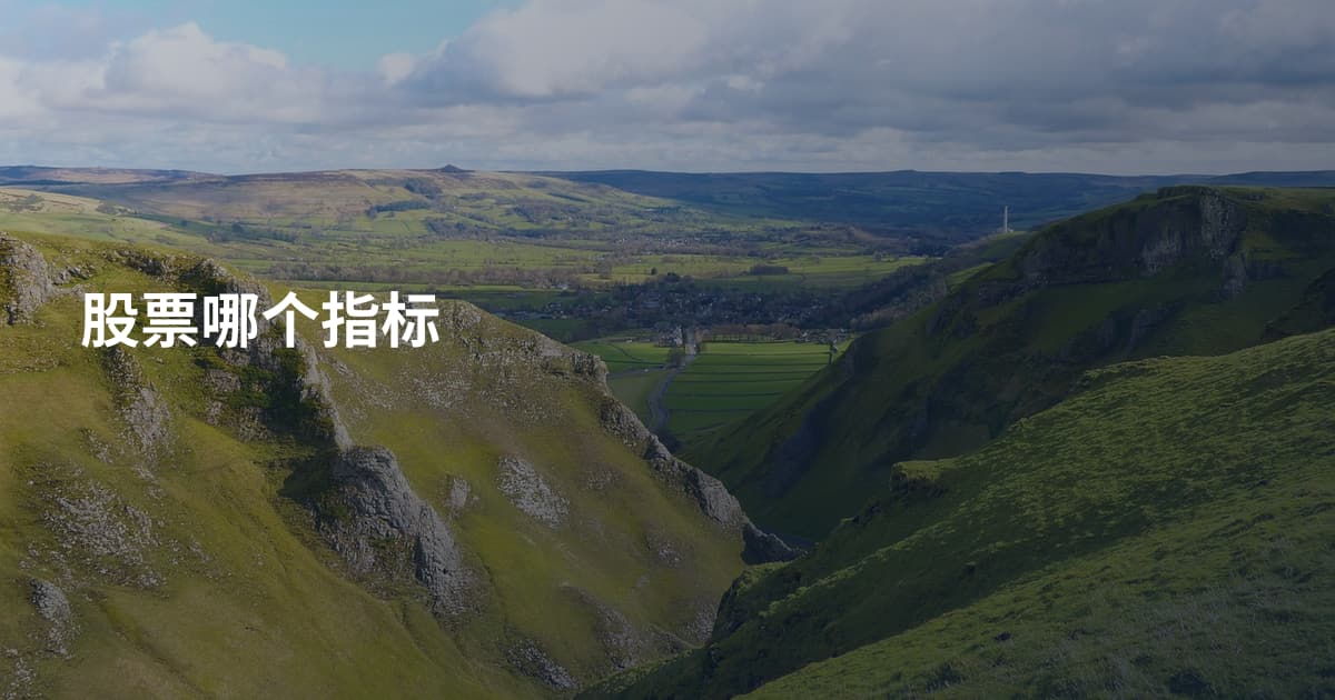 股票哪个指标