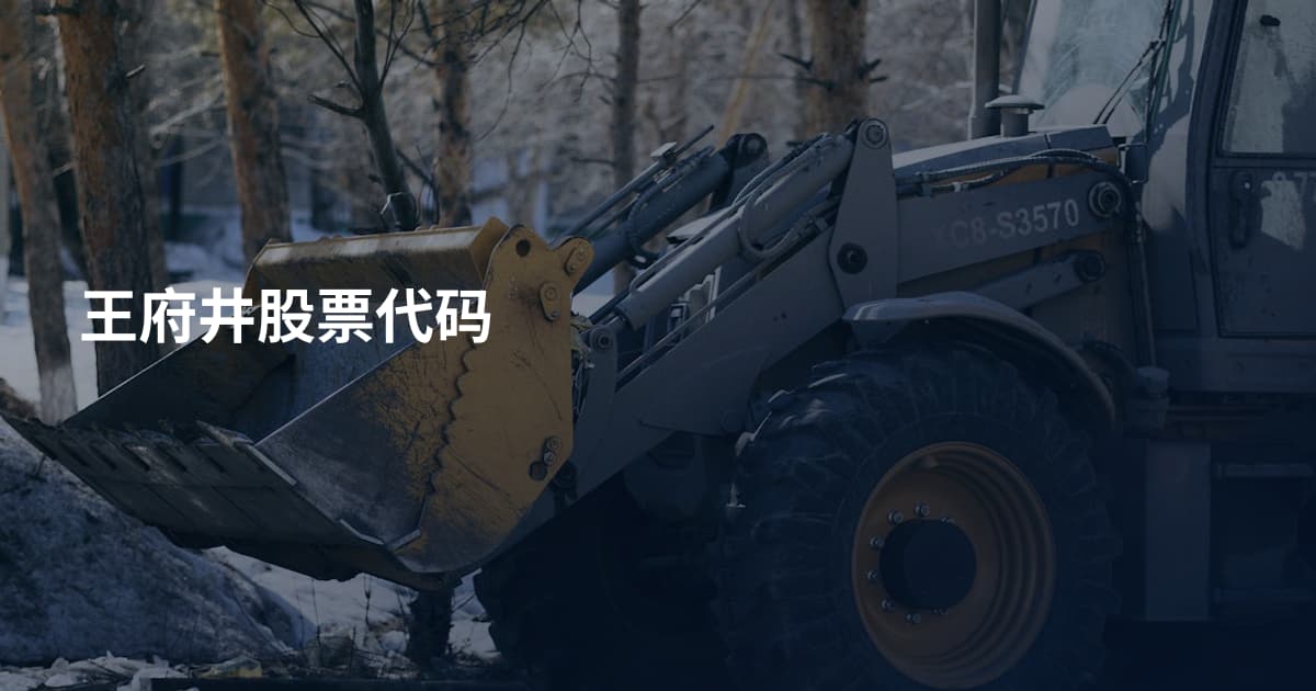 王府井股票代码