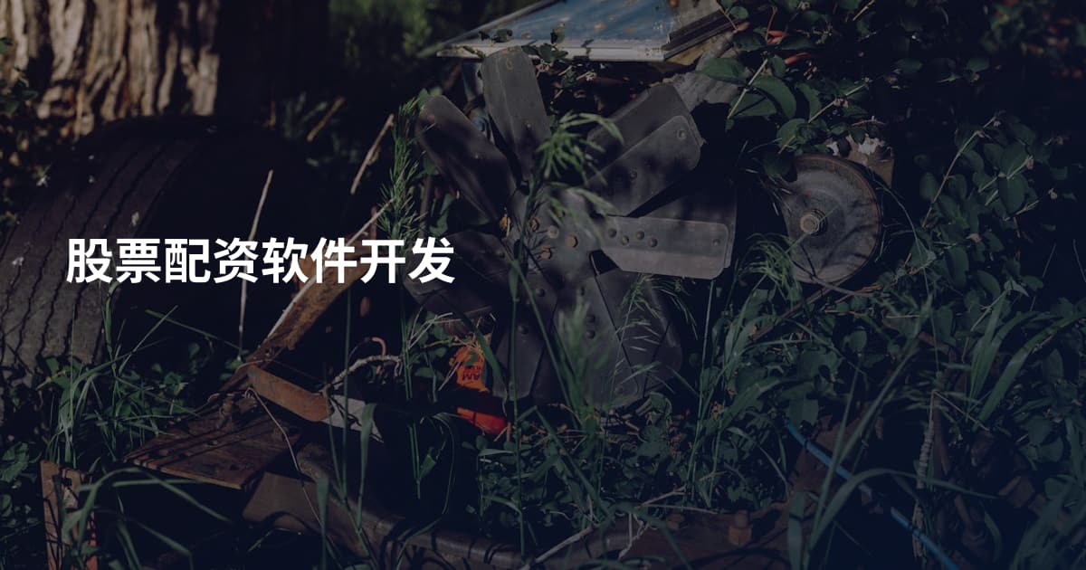 股票配资软件开发