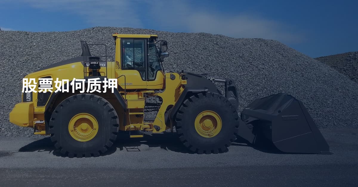 股票如何质押