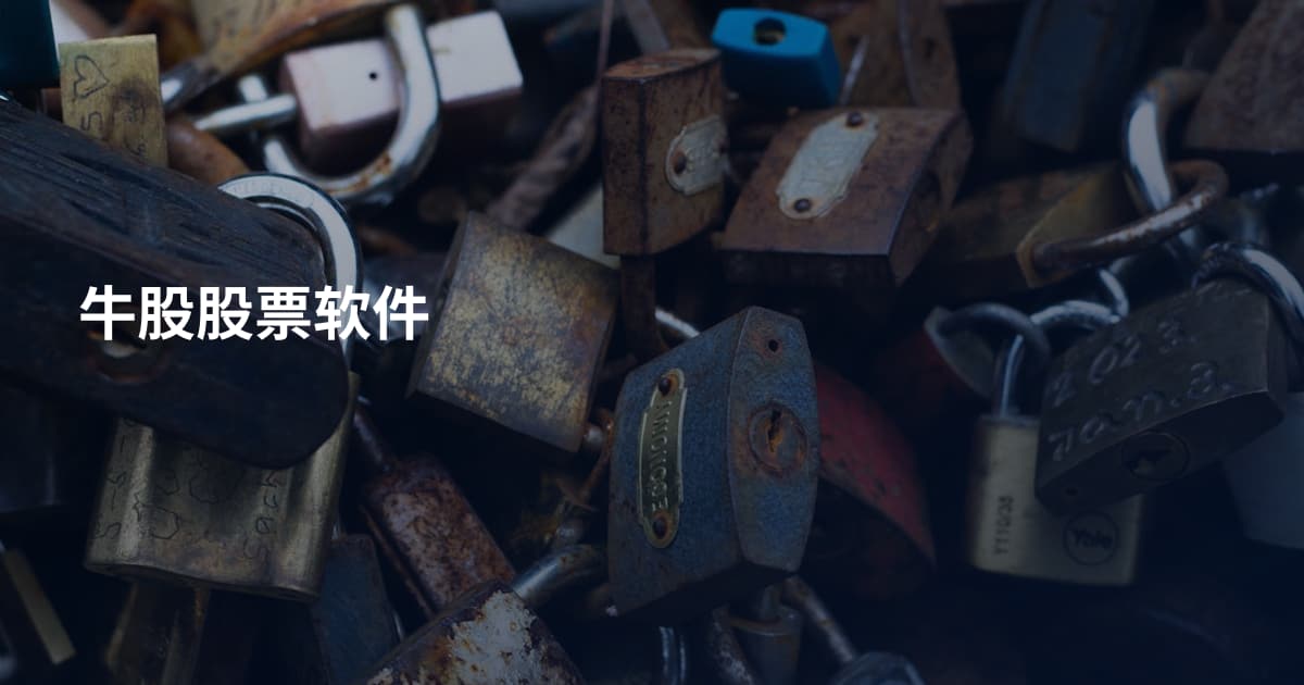 牛股股票软件