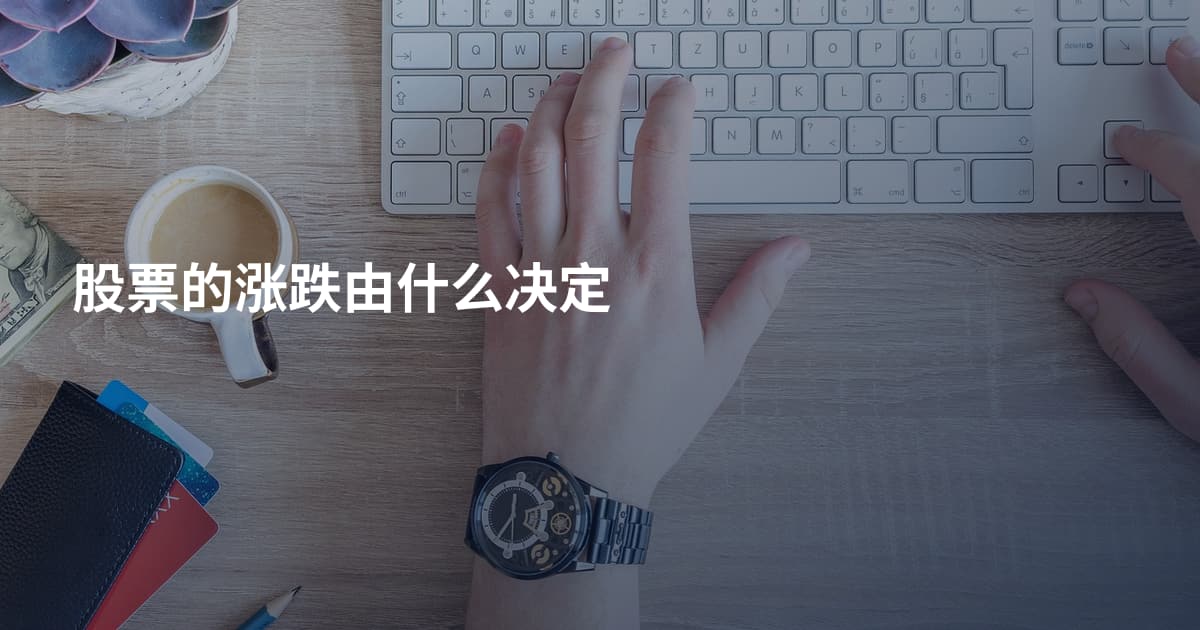 股票的涨跌由什么决定