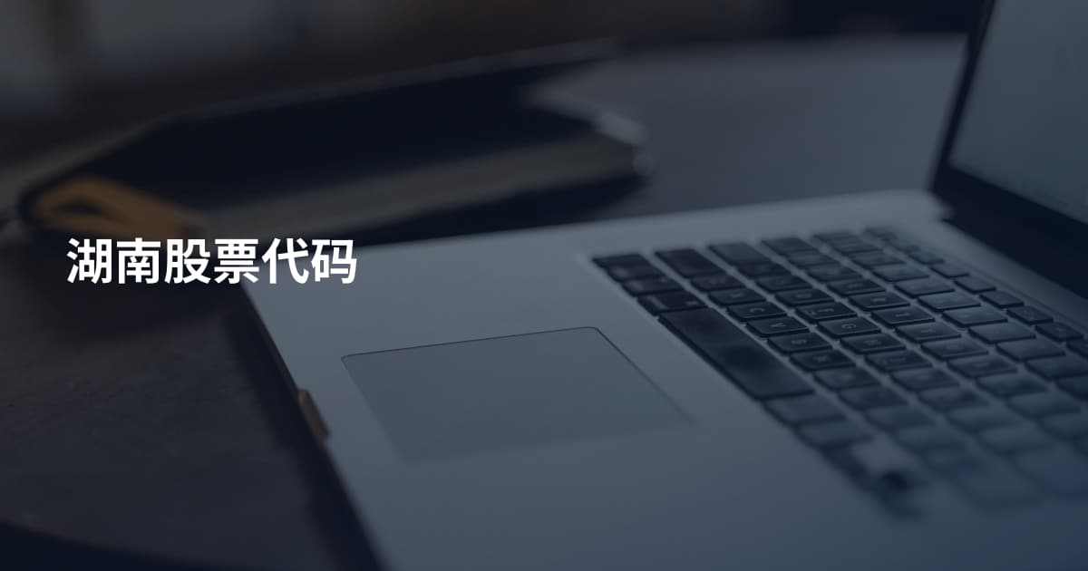 湖南股票代码