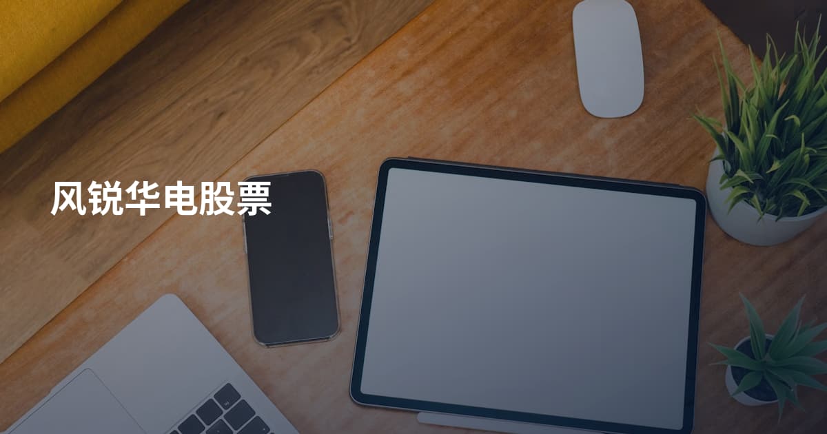风锐华电股票