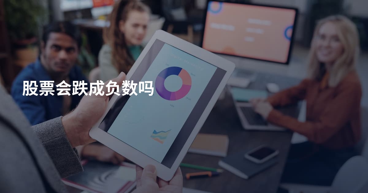 股票会跌成负数吗