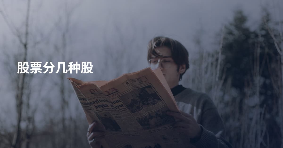 股票分几种股