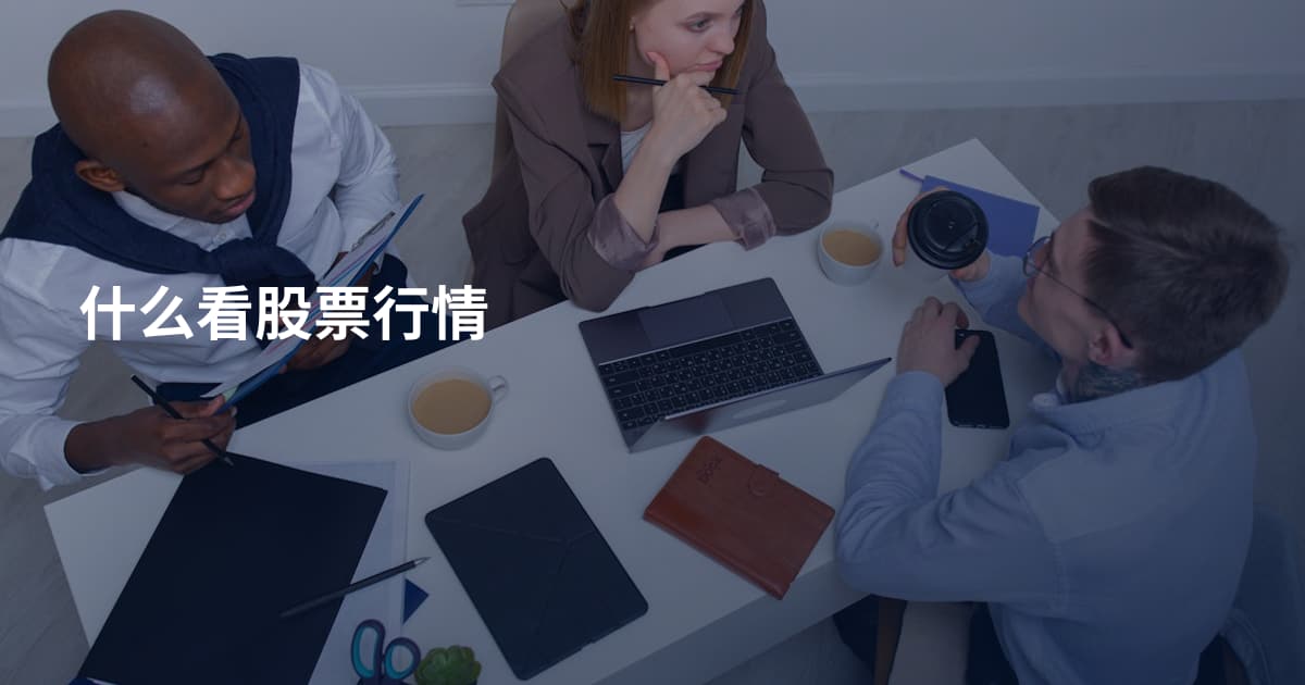 什么看股票行情