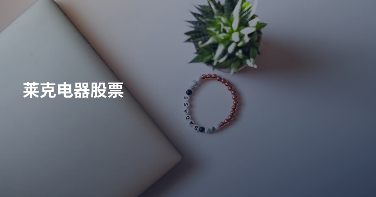 莱克电器股票