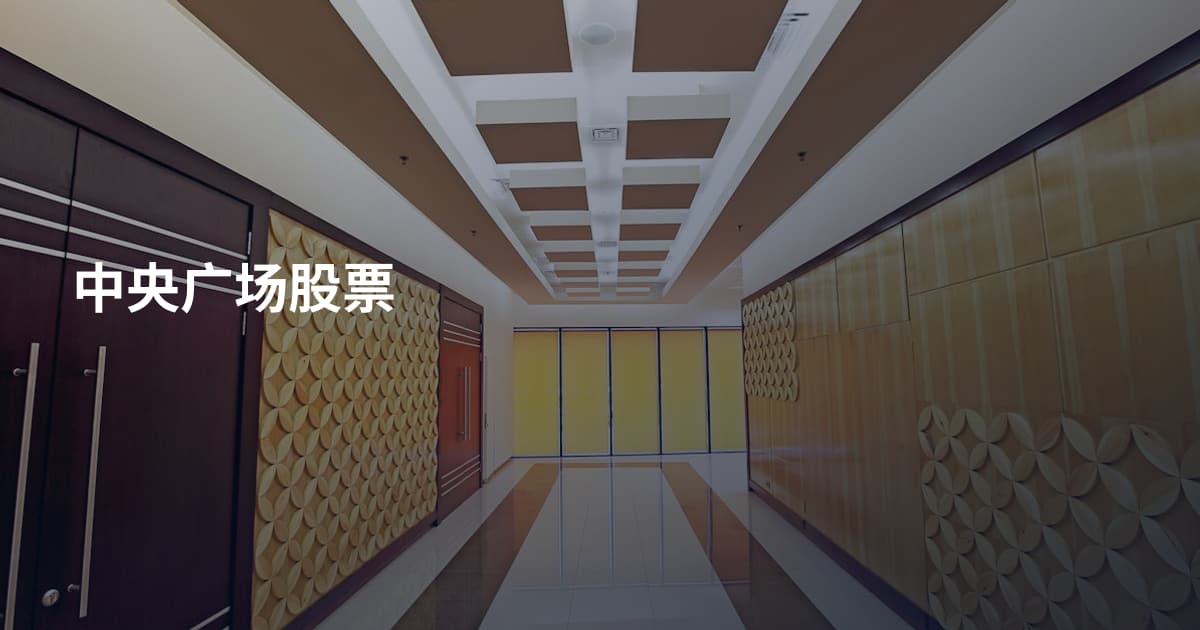 中央广场股票