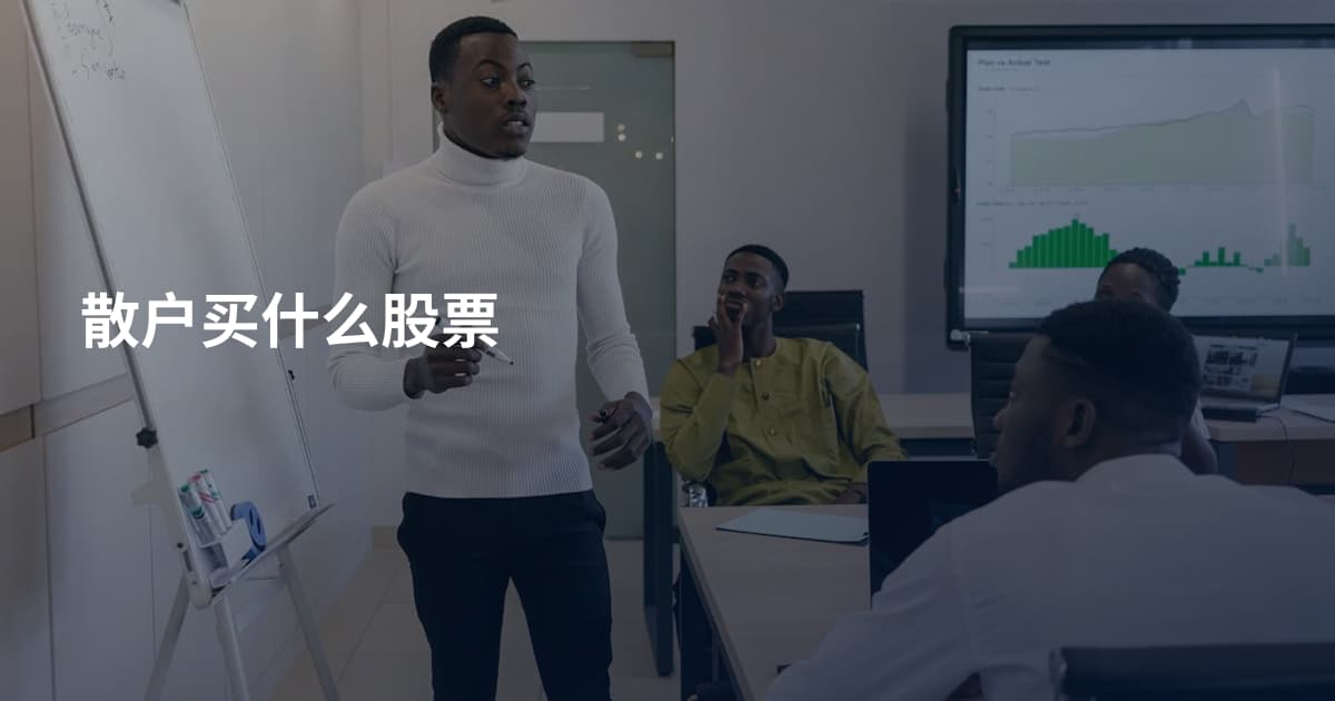散户买什么股票