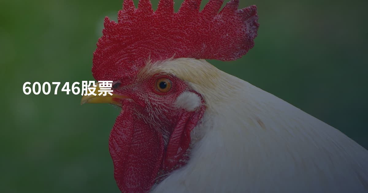 600746股票