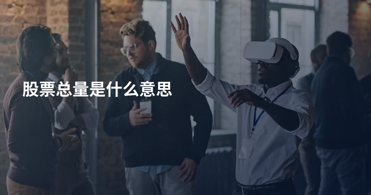 股票总量是什么意思