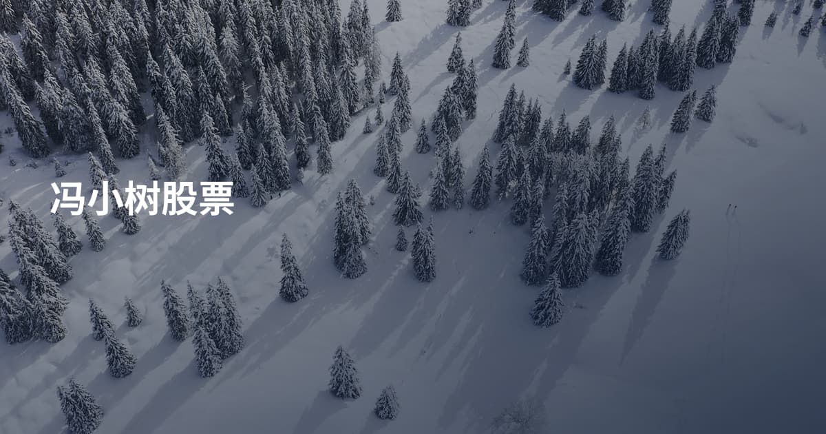 冯小树股票