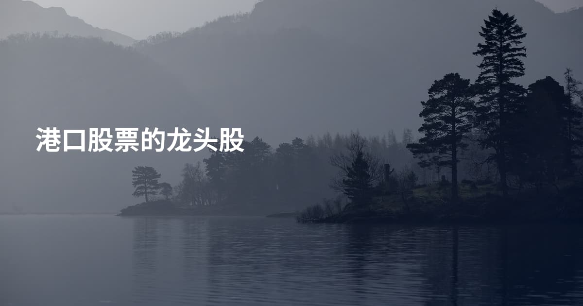 港口股票的龙头股