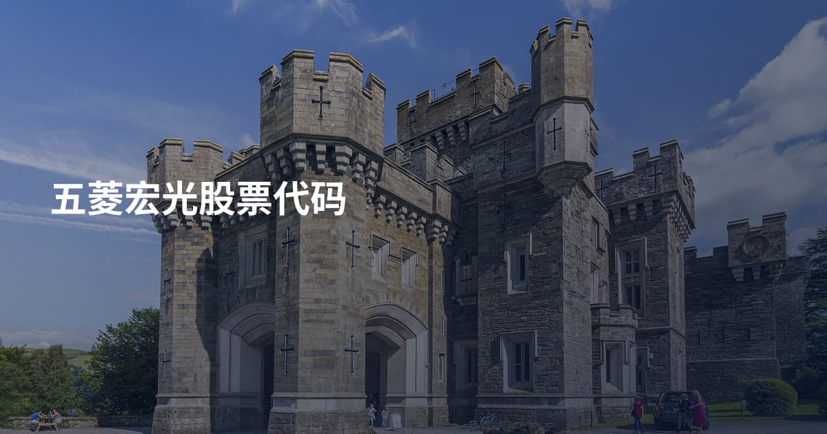 五菱宏光股票代码