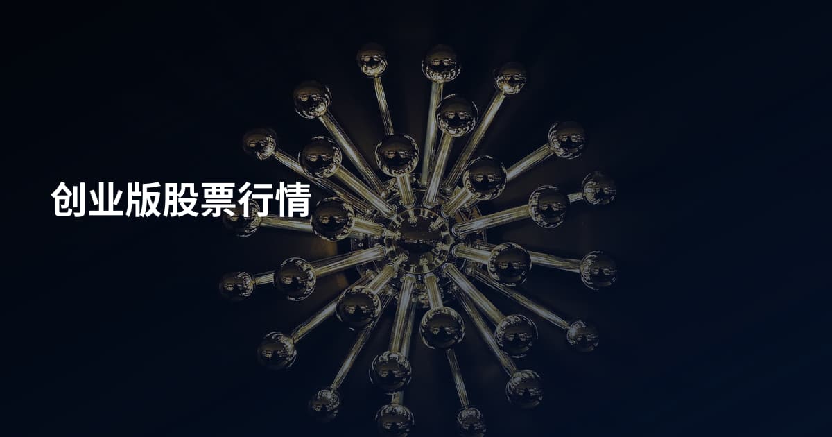 创业版股票行情