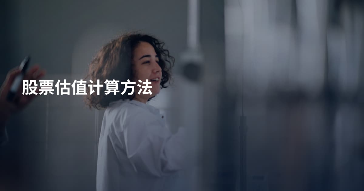 股票估值计算方法