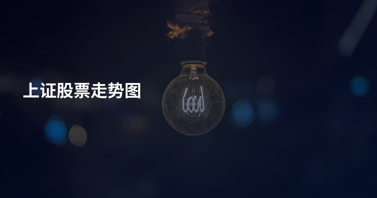 上证股票走势图