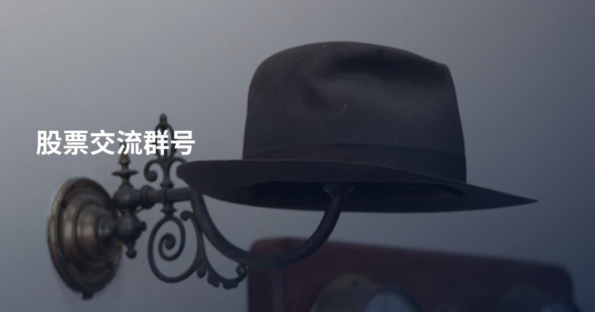 股票交流群号