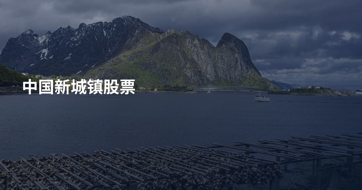中国新城镇股票