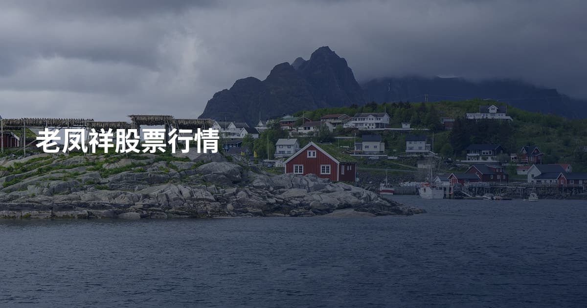 老凤祥股票行情