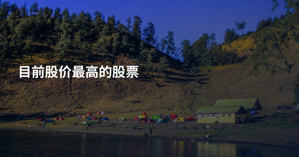 目前股价最高的股票