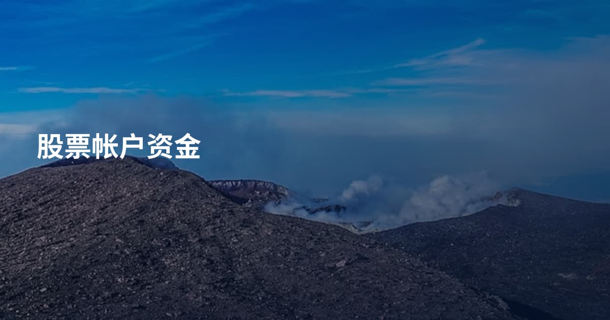 股票帐户资金
