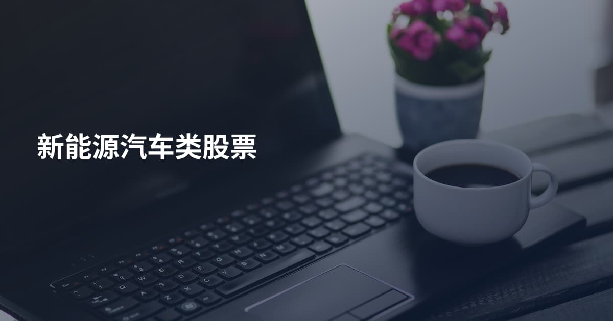 新能源汽车类股票