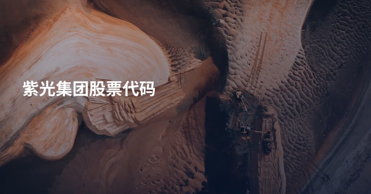 紫光集团股票代码
