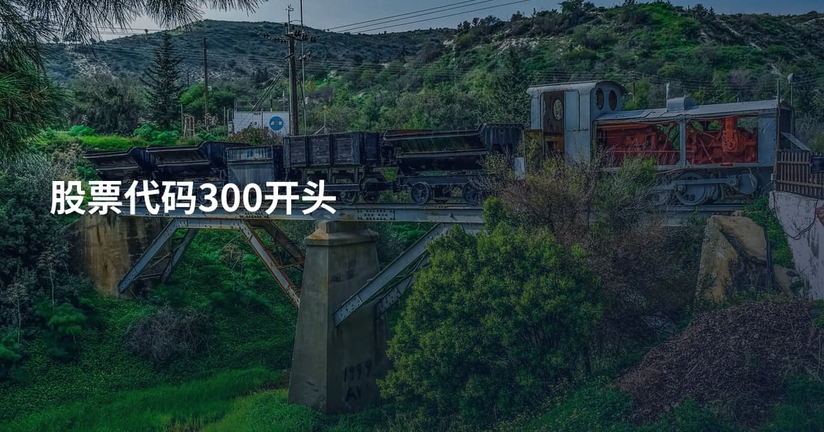 股票代码300开头