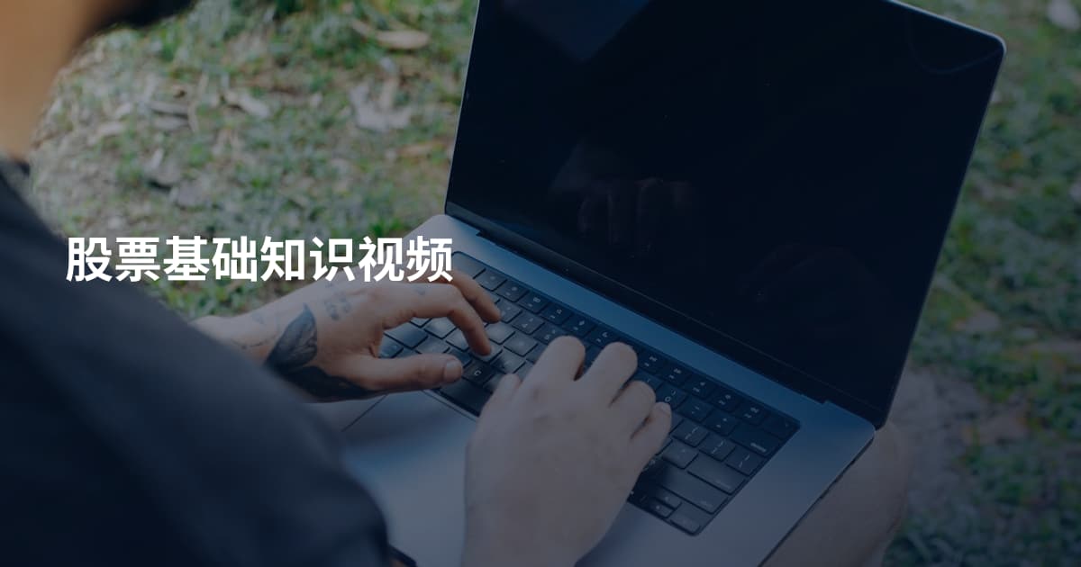 股票基础知识视频