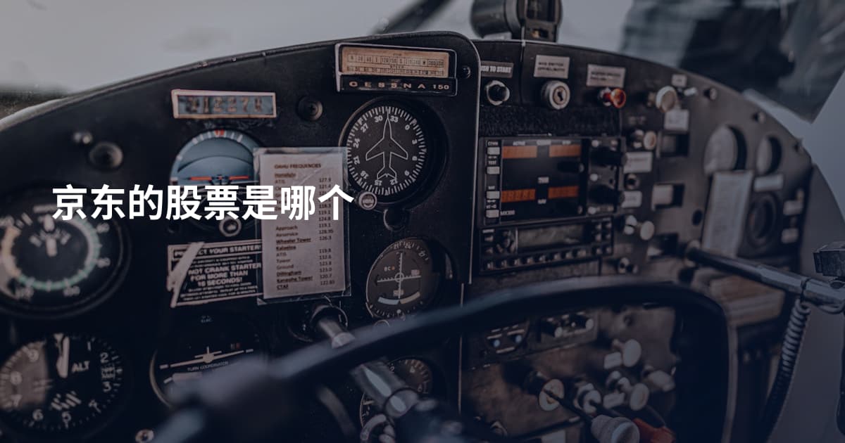 京东的股票是哪个