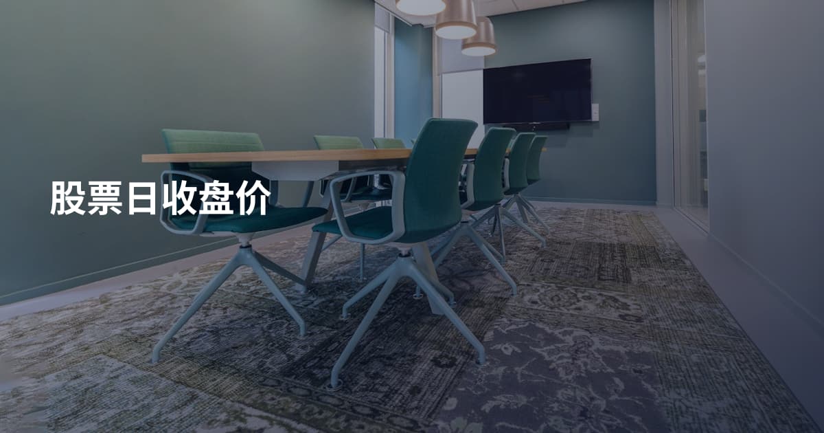 股票日收盘价