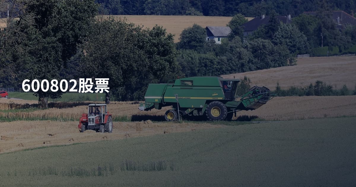 600802股票