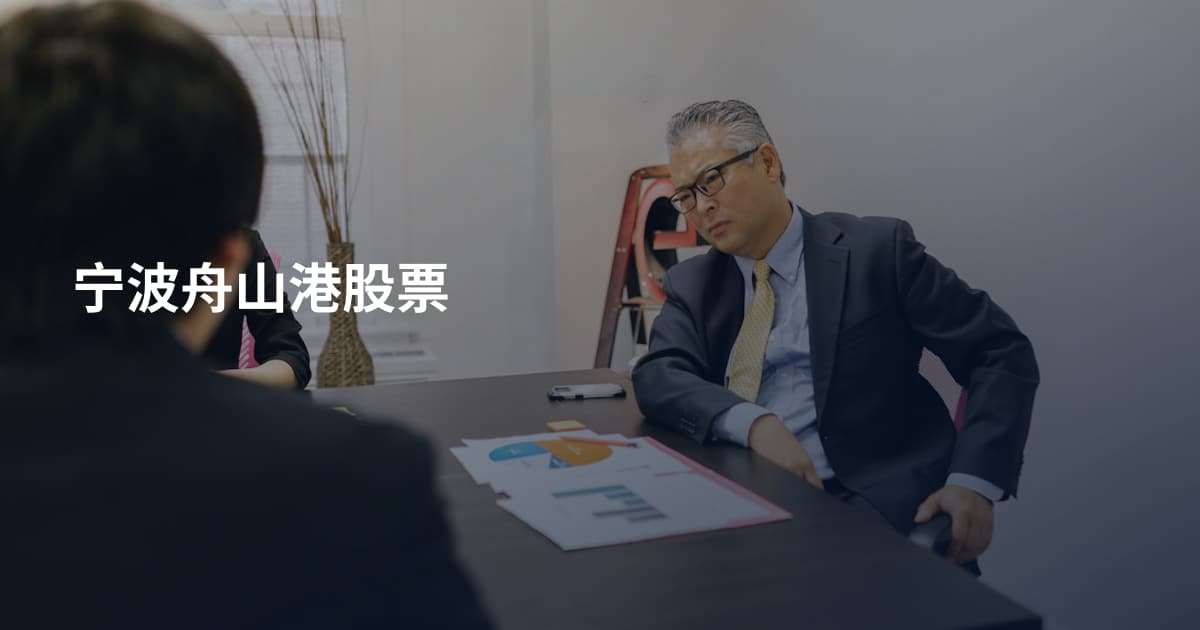 宁波舟山港股票