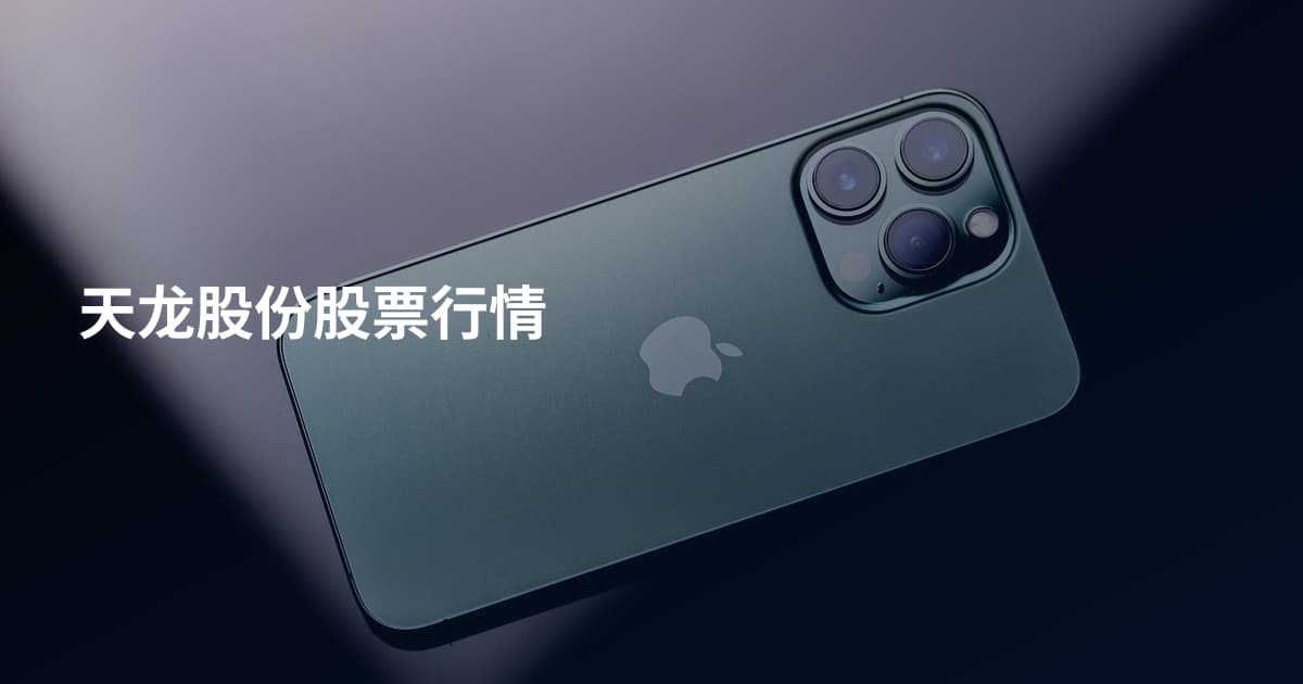 天龙股份股票行情