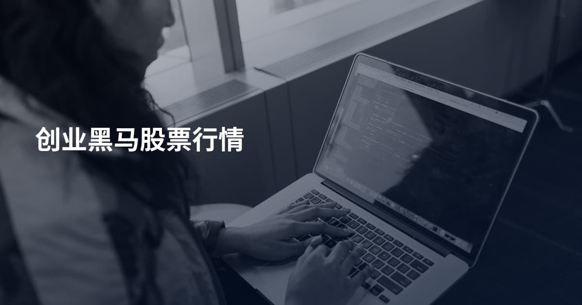 创业黑马股票行情