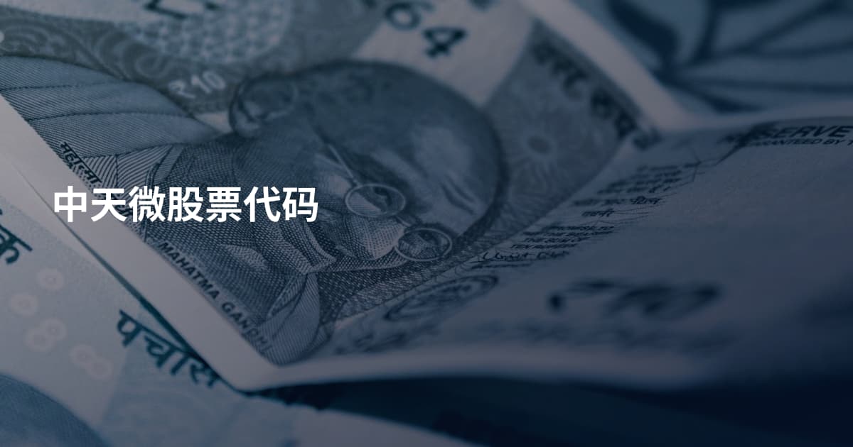 中天微股票代码