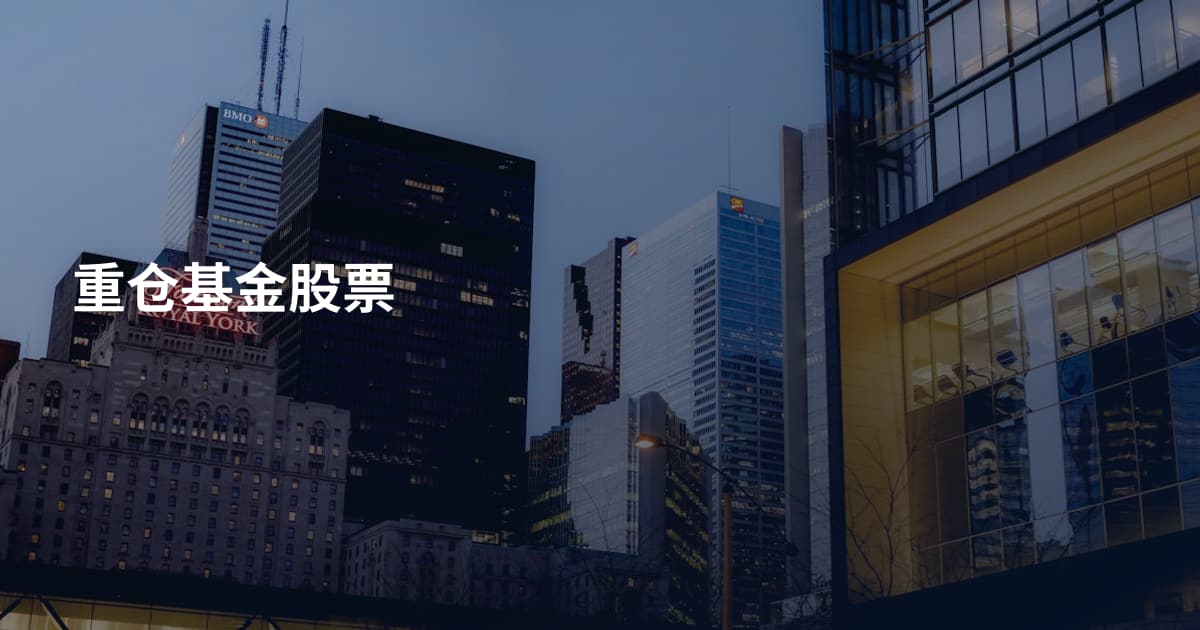 重仓基金股票