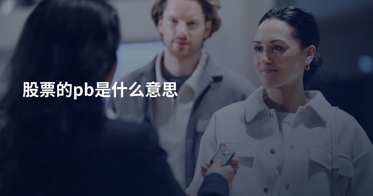 股票的pb是什么意思