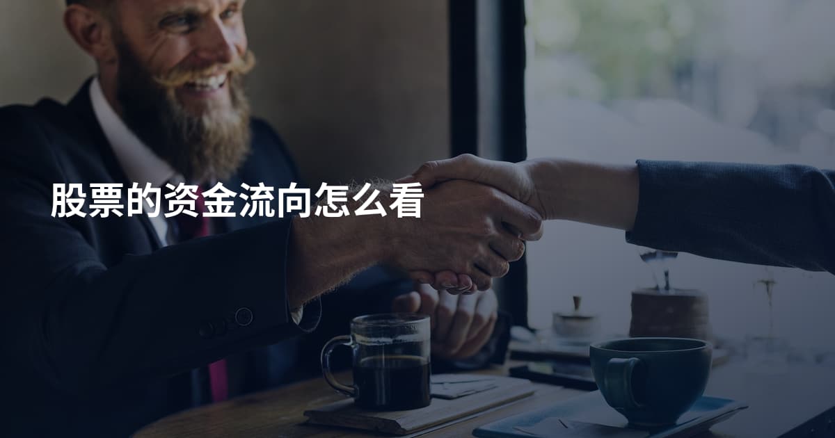 股票的资金流向怎么看