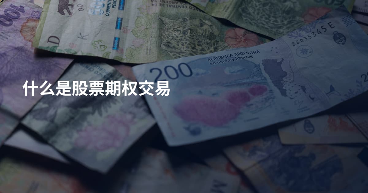 什么是股票期权交易