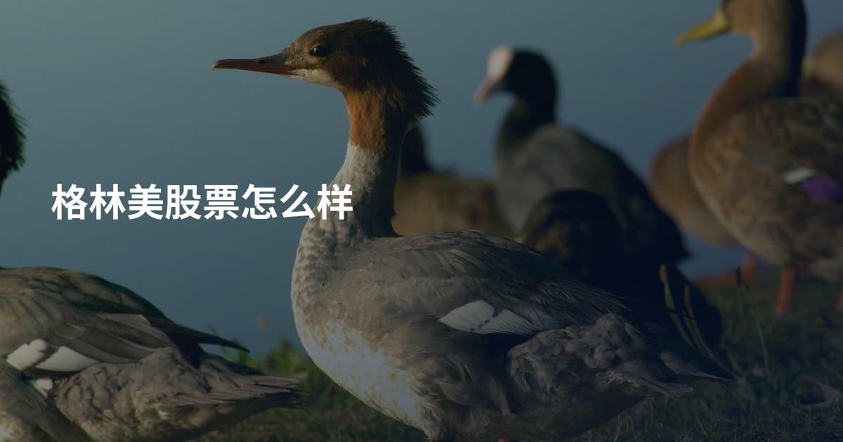 格林美股票怎么样