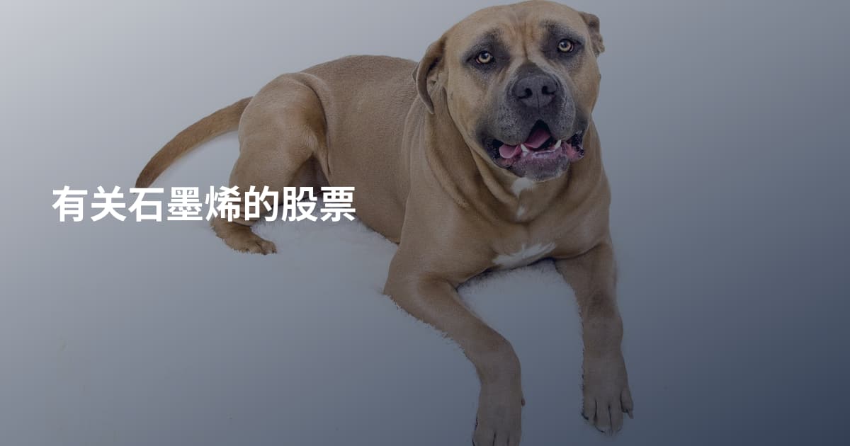 有关石墨烯的股票