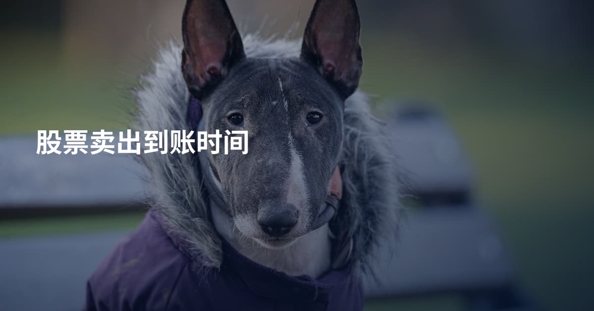 股票卖出到账时间