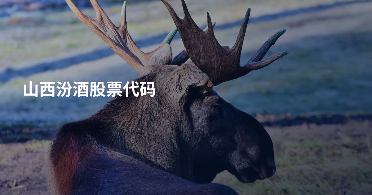 山西汾酒股票代码