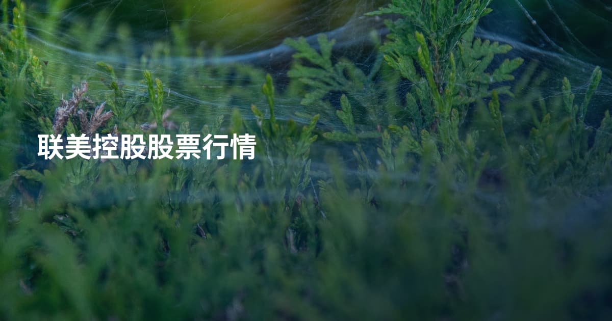 联美控股股票行情